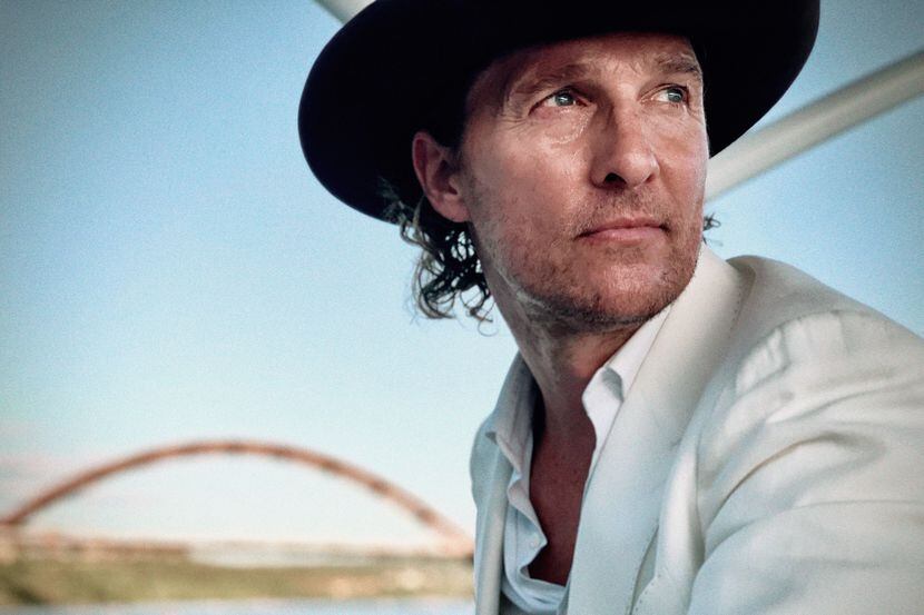 Actor Matthew McConaughey and his family live in Austin.