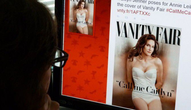 La portada de Vanity Fair fue una sensación en internet esta semana. (AFP/GETTY...