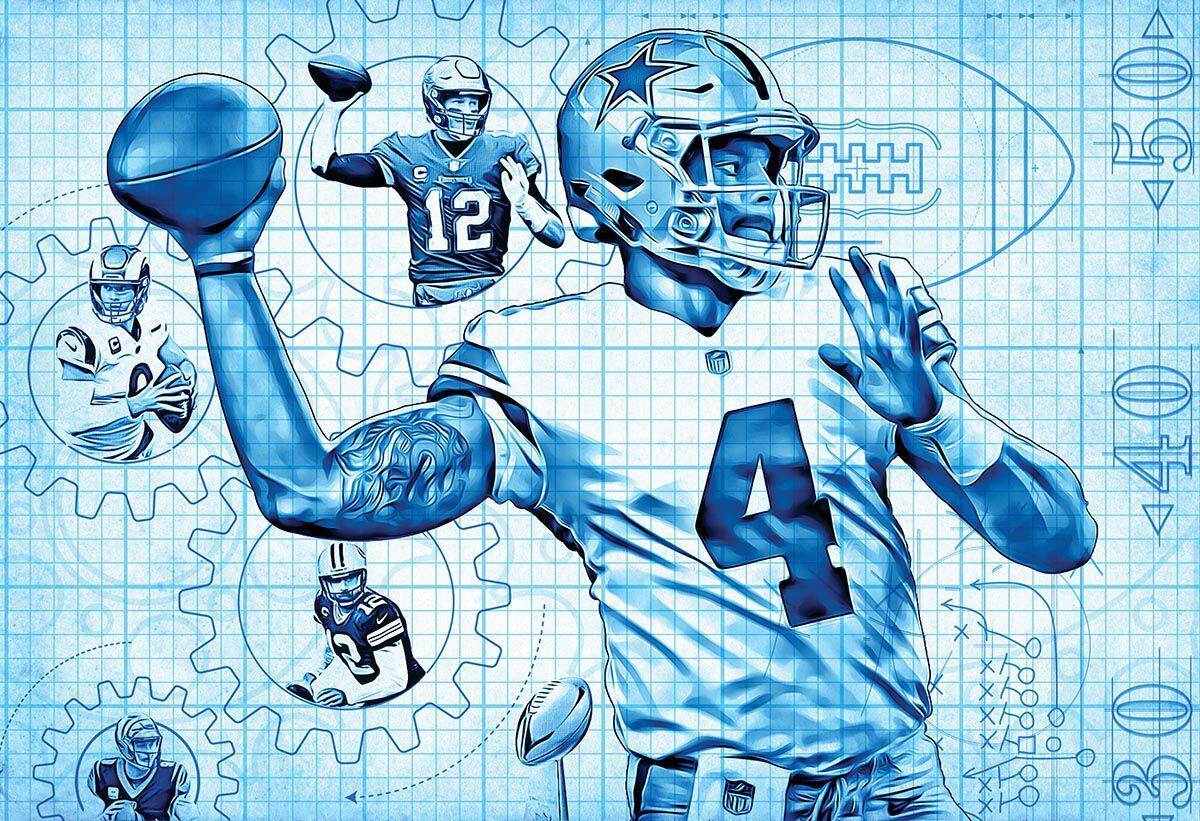 Cowboys' Dak Prescott has a challenging task ahead as Dallas faces a parade of Super Bowl...