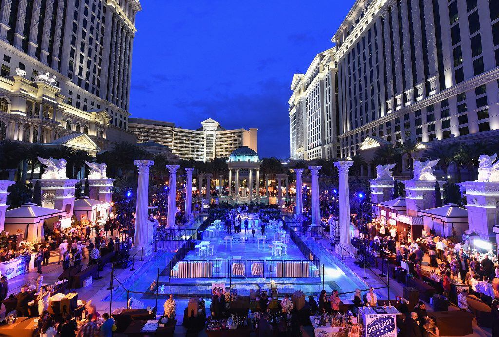 The Grand Tasting at Caesars Palace during Vegas Uncork'd by Bon Appetit features more than...