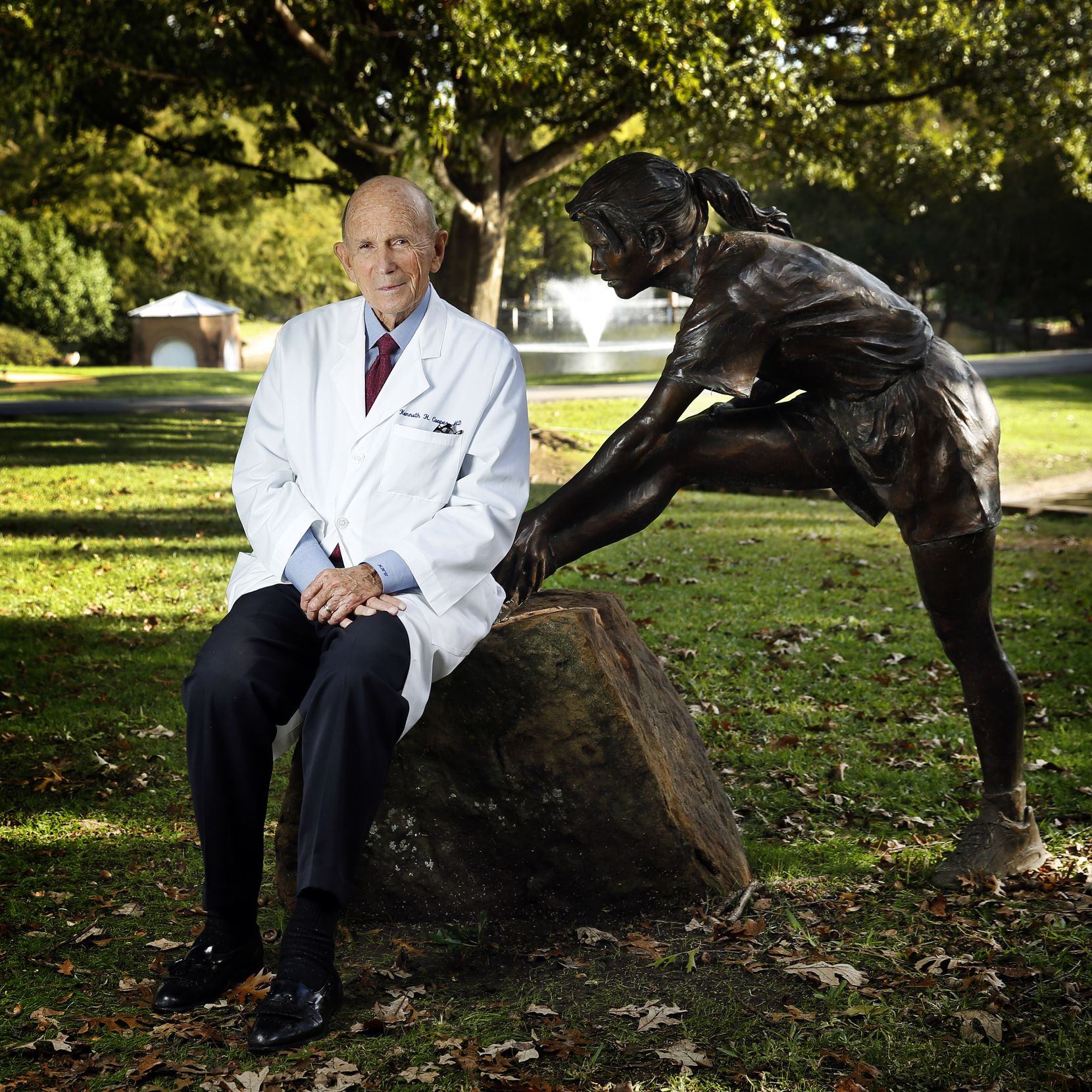 Dr. Kenneth Cooper, 89, is founder of the Cooper Aerobics Center and chairman emeritus of...