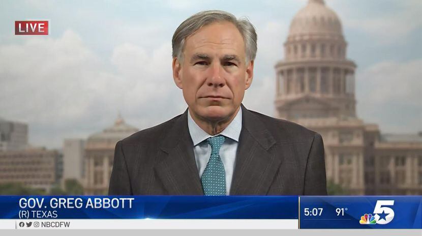 Since the pandemic began in March, Gov. Greg Abbott has appeared live on local TV news in...