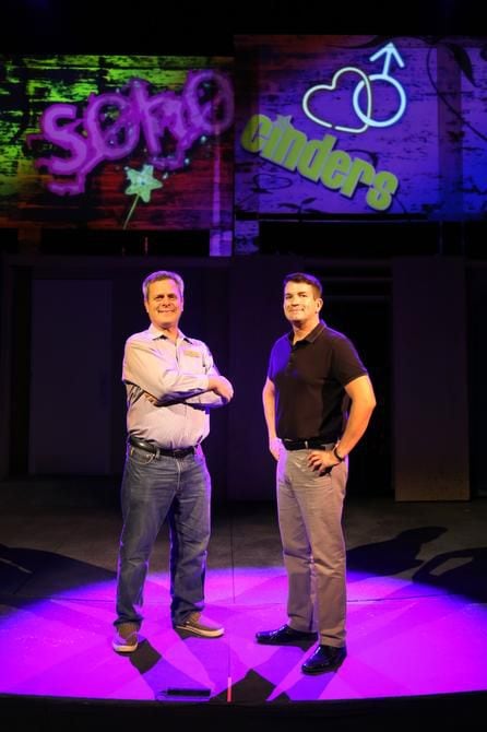 Jeff Rane, left, and Craig Lynch are co-producers of Uptown Players, a theater group based...