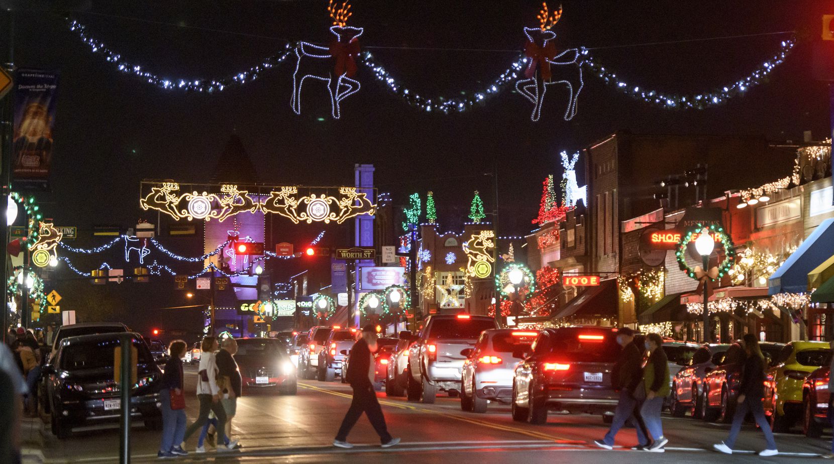Grapevine is known as the Christmas Capital of Texas because it hosts hundreds of holiday...