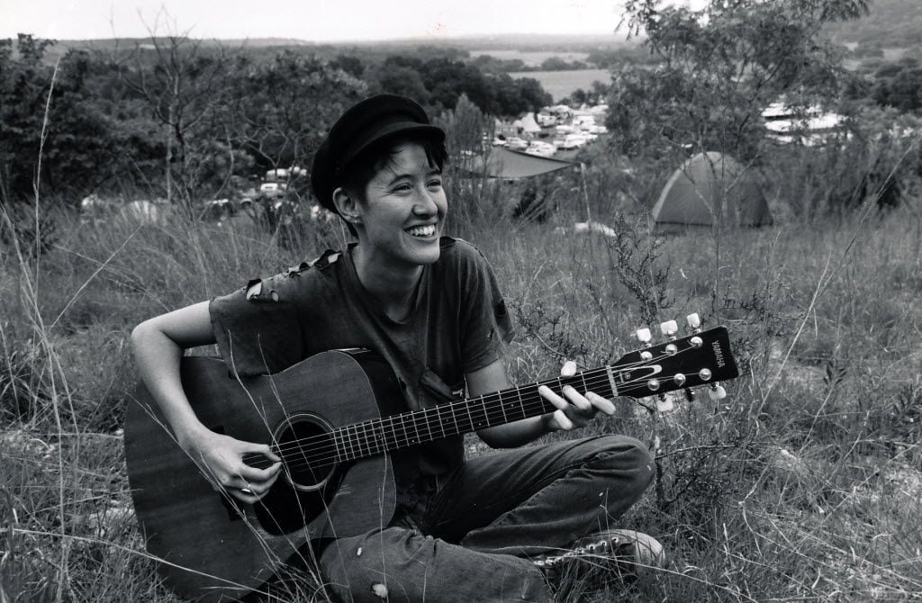 Michelle Shocked in a pre-1994 publicity photo