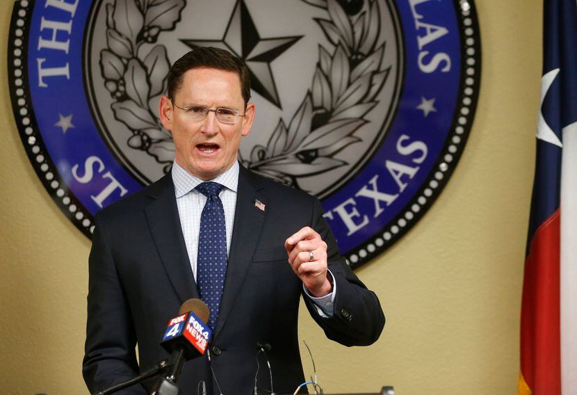 Dallas County Judge Clay Jenkins has worked with Stephen Daniel for 15 years. He hailed his...