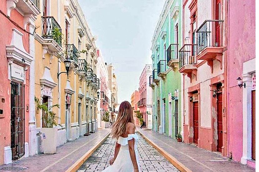  La capital de Campeche, San Francisco de Campeche, es una ciudad que marida casas de estilo...