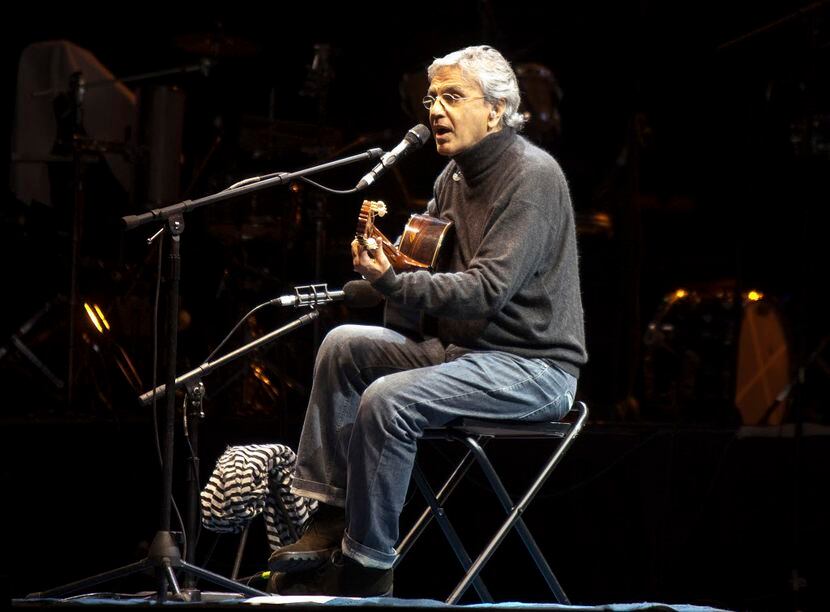 Caetano Veloso. Foto AP
