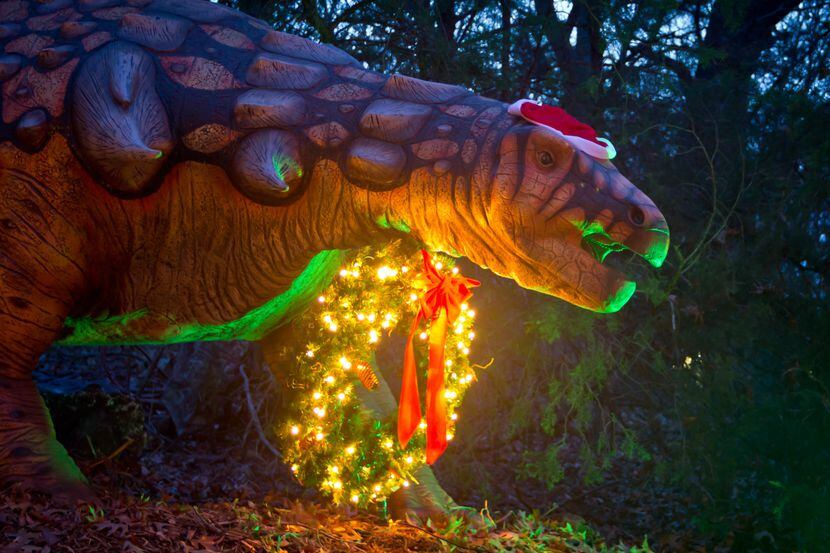 The life-size dinosaurs at the Heard Natural Science Museum & Wildlife Sanctuary will be...