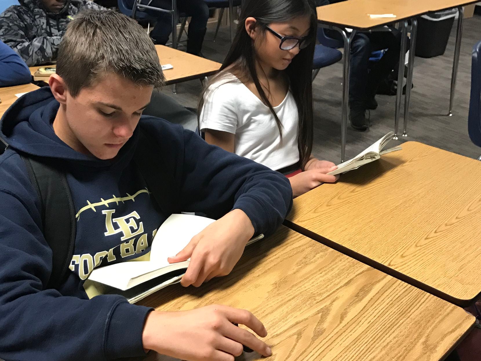 Students in Little Elm ISD reading