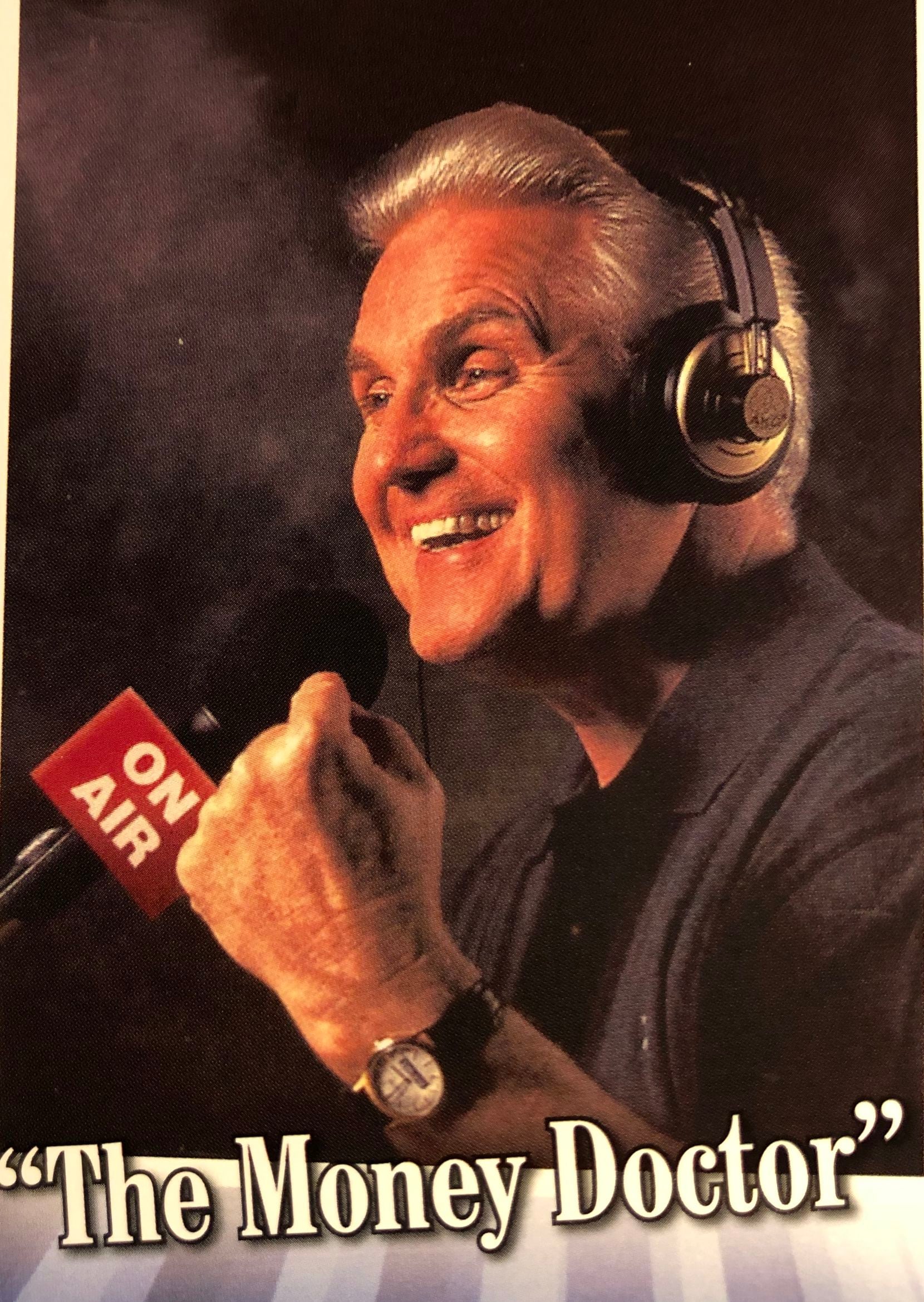 Doc Gallagher in one of his publicity photos, photographed from a flier handed to The Dallas Morning News Watchdog at a 2016 seminar in Hurst.