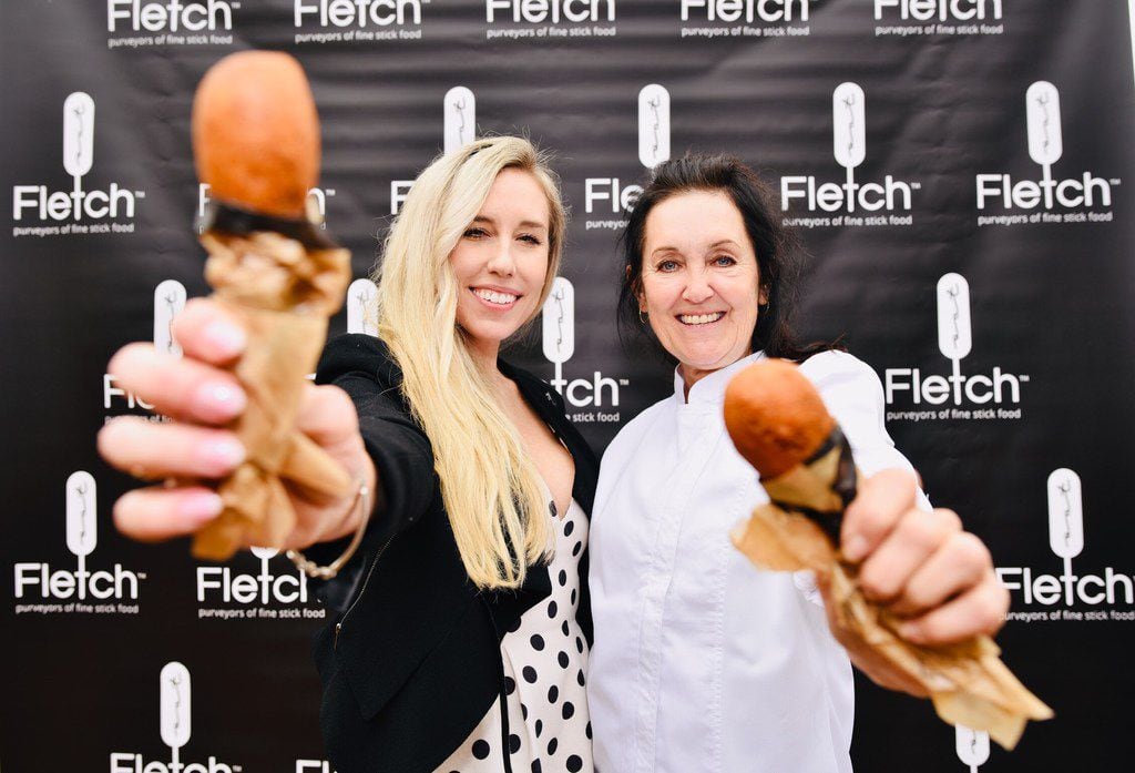 Vickie Fletcher, right, CEO and co-owner of Fletch, and her daughter Jace Fletcher...