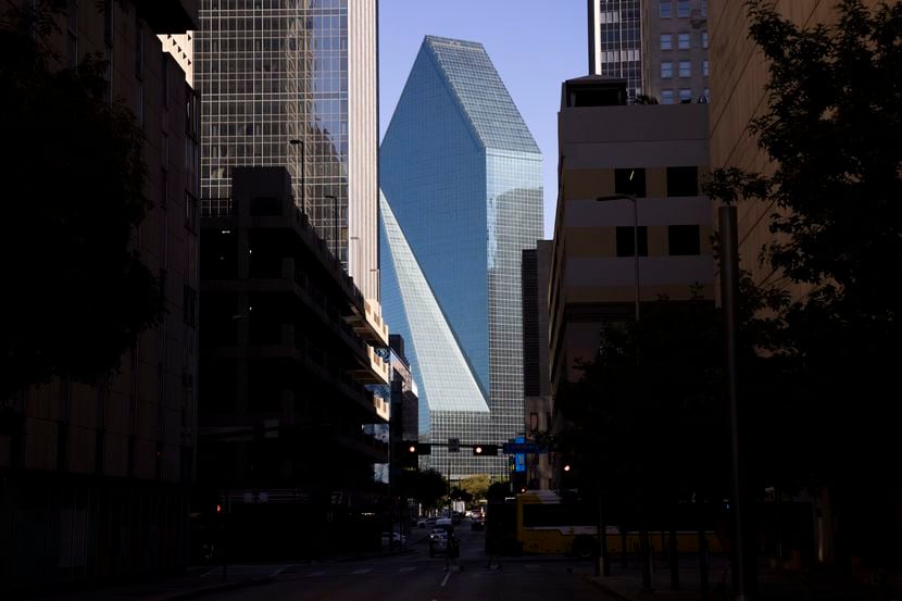 How the Dallas skyline got its magical, shape-shifting masterpiece