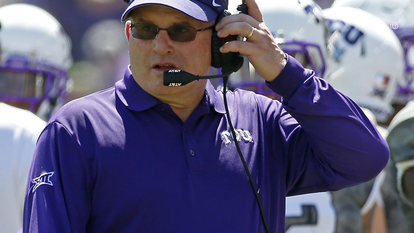 TCU head coach Gary Patterson watches from the sideline during the second quarter against Iowa State at Amon G. Carter Stadium in Fort Worth, Texas, Saturday, Sept. 17, 2016. (Jae S. Lee/The Dallas Morning News)