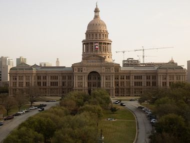 The Texas Capitol in Austin on Wednesday, March 17, 2021. (Juan Figueroa/ The Dallas Morning News)