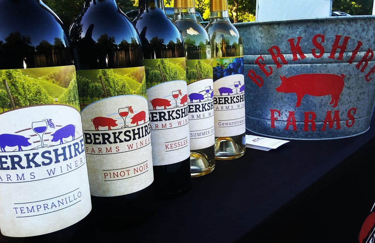 Dallas-based farmers and brothers, Jonathan and Jason Jackson, own Berkshire Farms and Berkshire Farms Winery.