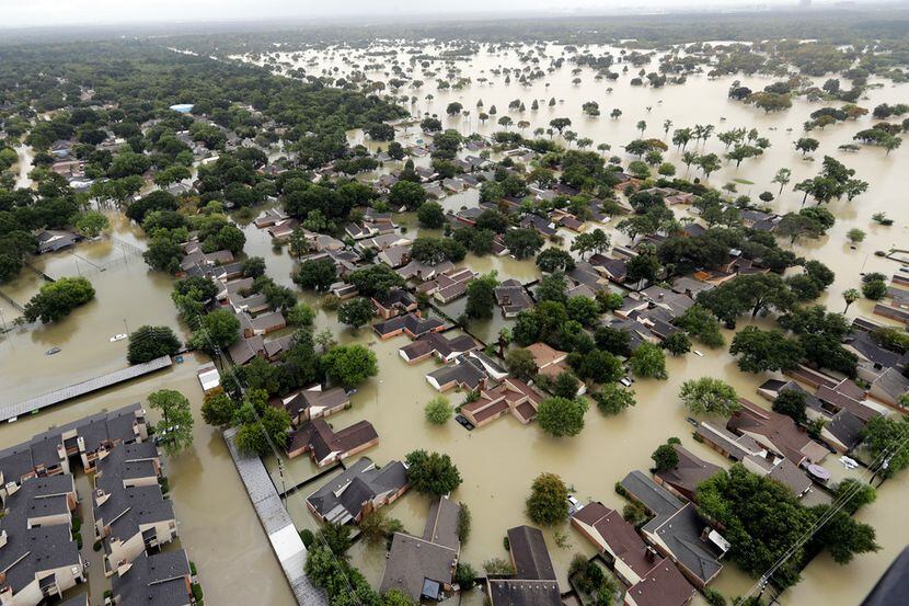 Las inundaciones, como las que ocurrieron en Houston tras el paso del huracán Harvey, serán...