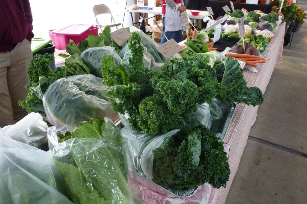 Lettuces, bok choy, mung bean sprouts and more from the Williams Farm in Jacksonville.