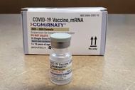 FILE - Comirnaty, a new Pfizer/BioNTech vaccination booster for COVID-19, is displayed at a...