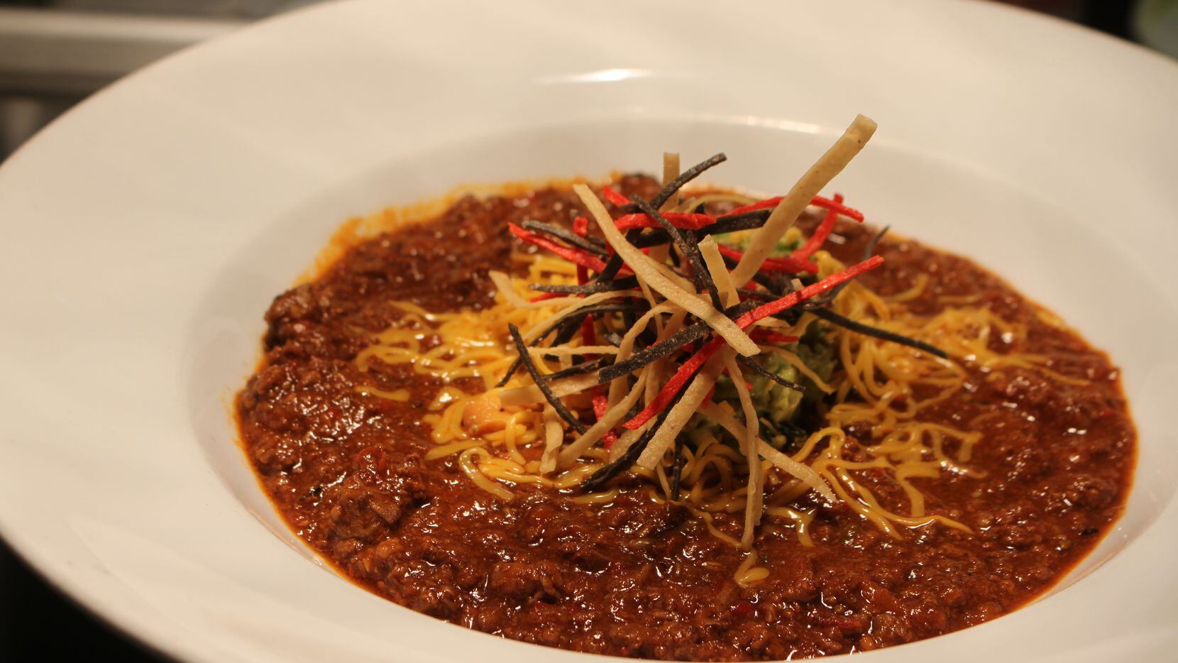 Chef Tim Love will sell his Texas Red chili at Chili Parlor in Fort Worth.