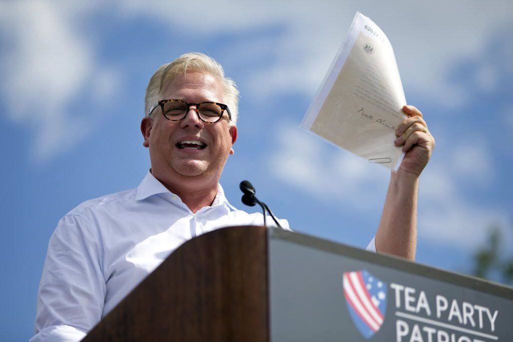 Glenn Beck at a rally in September 2015. (File 2015/The Associated Press)