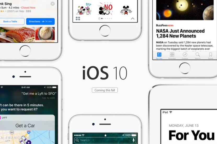 El iOS 10 estará disponible a partir de hoy martes 13 de septiembre/AGENCIA REFORMA
