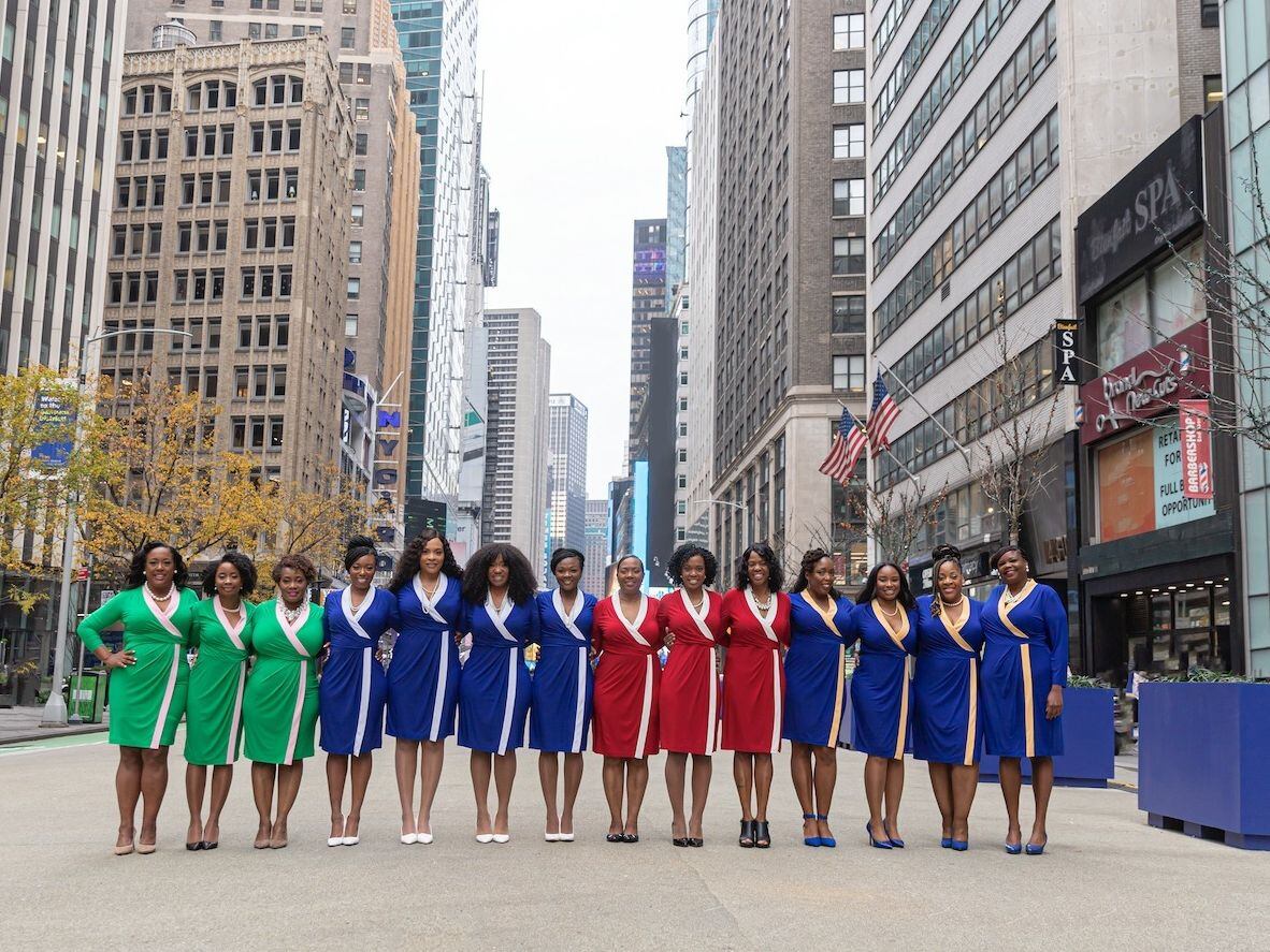 Macy's debuted a clothing line for Black sororities this year.