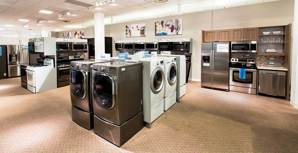  Appliance showroom in J.C. Penney at the Ingram Park Mall in San Antonio, Texas. (Courtesy...