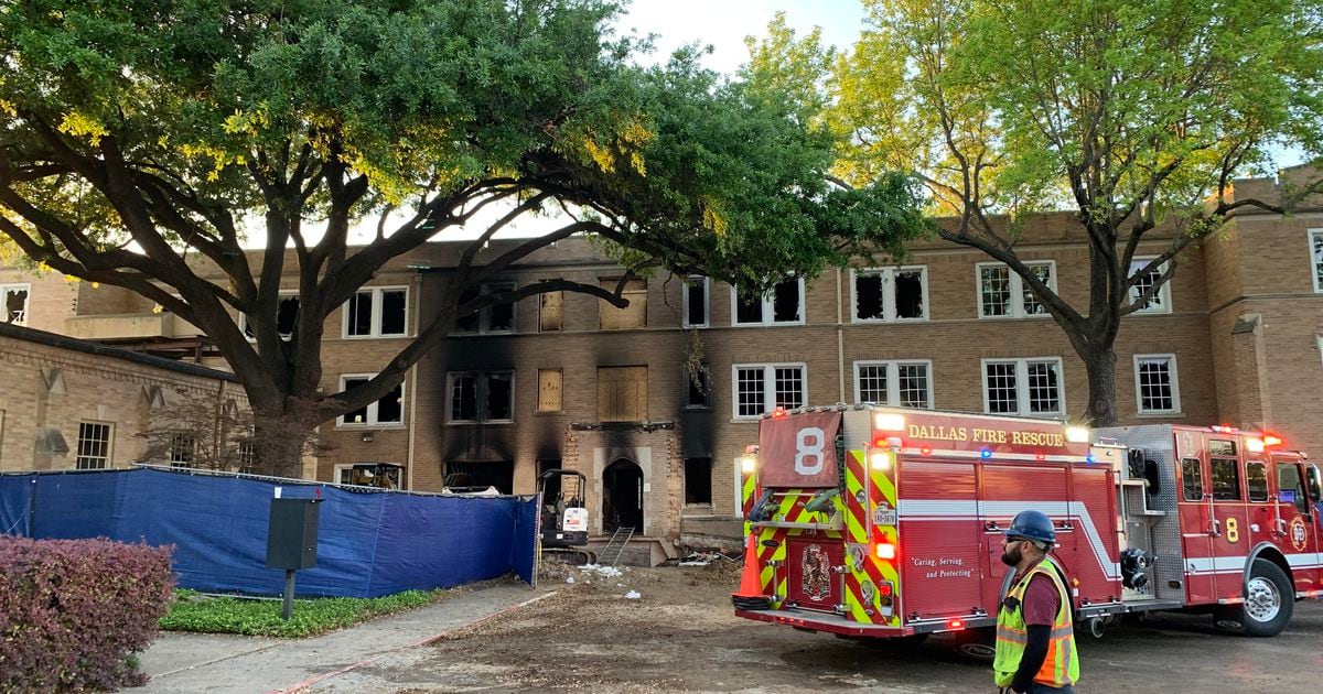 Fire damages historic building at St. Matthew’s Cathedral campus in Old East Dallas