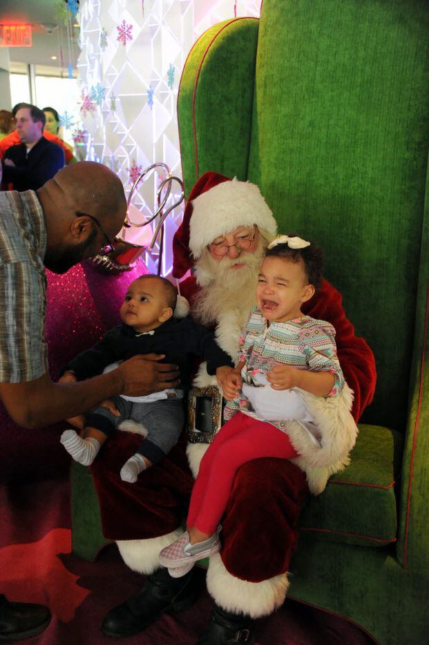 Photos: Santa, his helpers and animals spread Christmas cheer at the ...