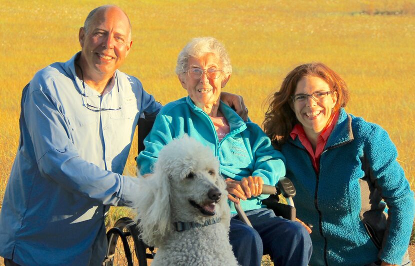 Tim Bauerschmidt, Miss Norma, Ramie Liddle and Ringo traveled 13,000 miles in a motor home....