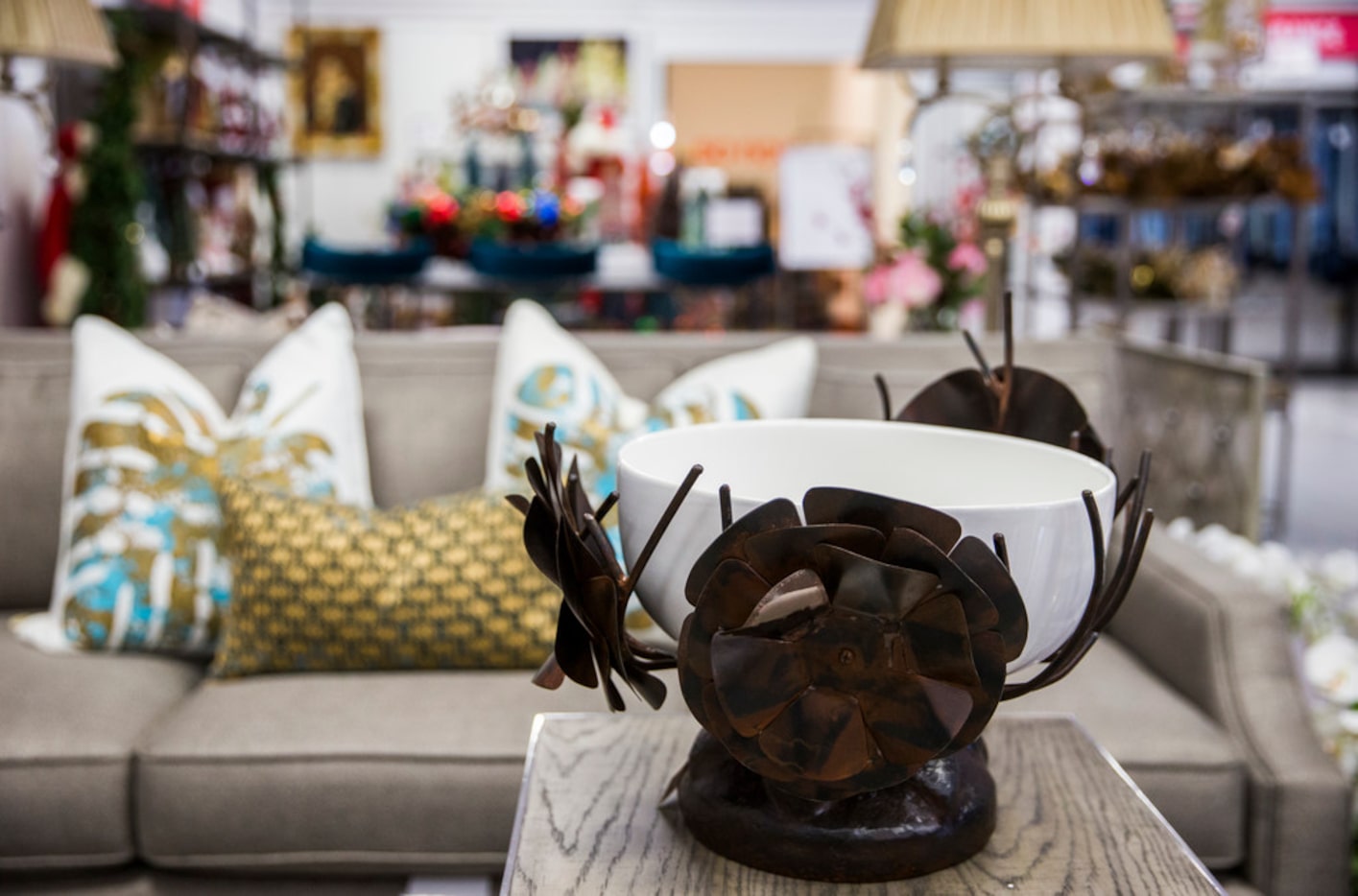 Off-price home decor items are on display at  Horchow Finale on Thursday, January 17, 2019...