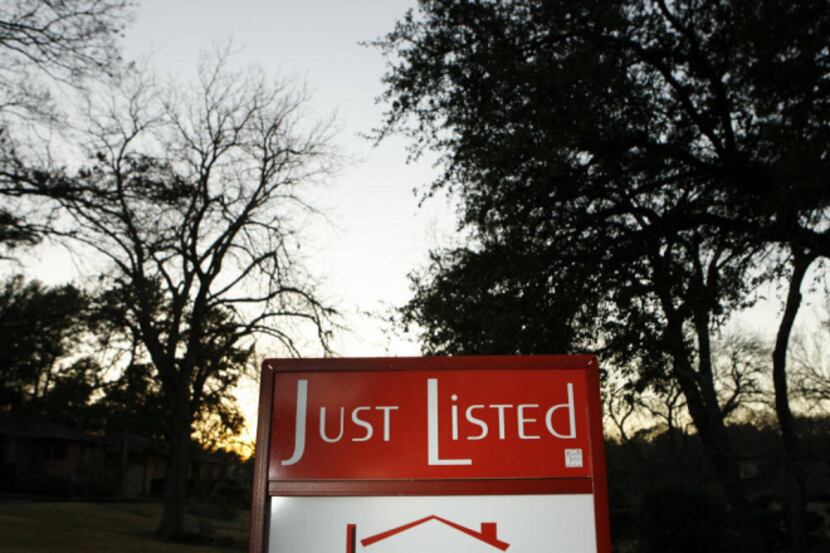 Median single-family home sales prices sold through the MLS in North Texas hit a record high...