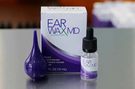 Eosera makes an earwax impaction solution, called EarwaxMD, that is sold through hearing aid...