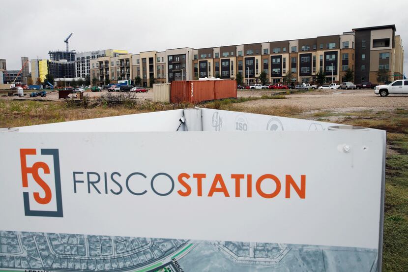 Up to 2,400 apartments are planned for Frisco Station.