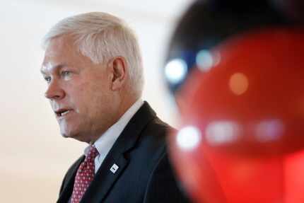 U.S. Rep. Pete Sessions, R-Dallas, spoke during the 100-year anniversary celebration of...