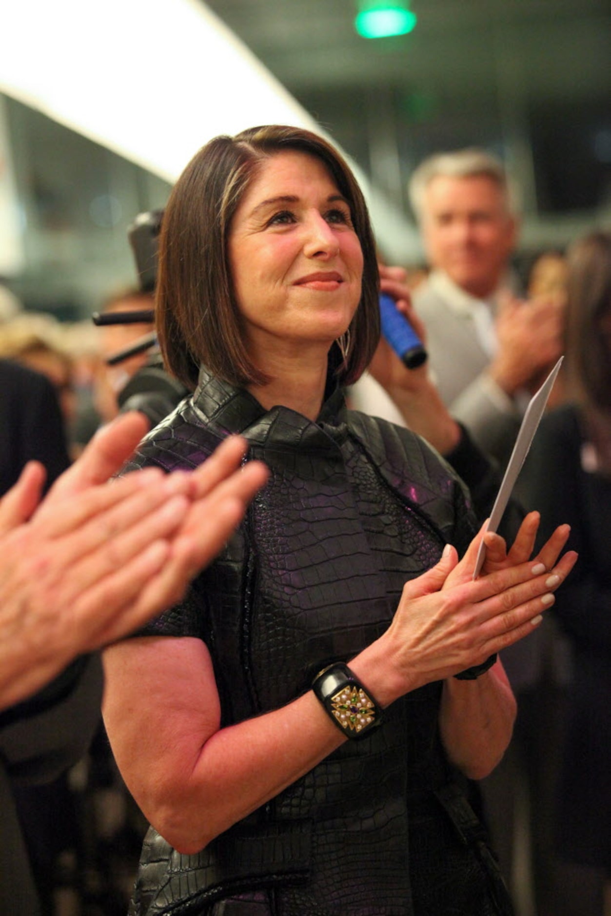 Karen Katz at the Pre-Party for the "Night at the Museum 2012" event at the Perot Museum of...