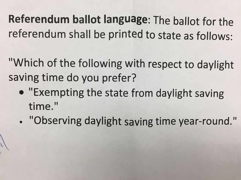 This is the ballot language for Rep. Lyle Larson's proposed constitutional amendment that...