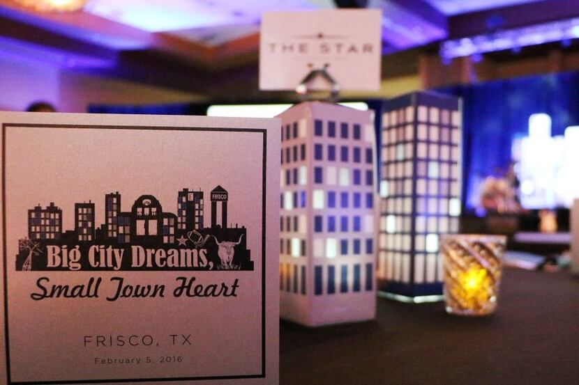  The theme for the Frisco Chamber of Commerce's annual awards celebration was "Big Town...