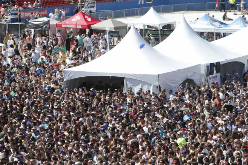 A crowd of over 20,000 attended KDGE-FM 102.1's Edgefest music festival at Toyota Stadium on...