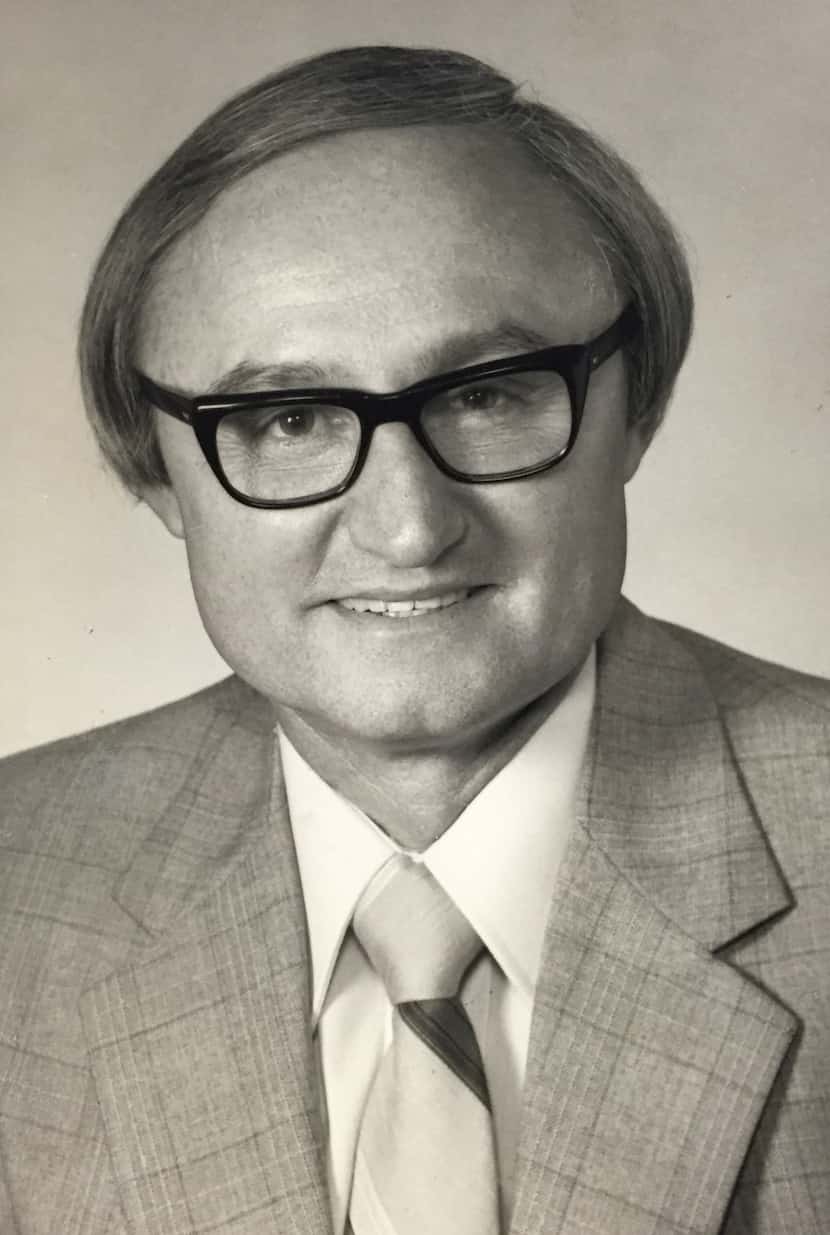 Don Hicks as a Dallas City Council member in 1980.