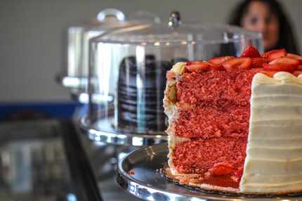 Cake Bar is in West Dallas' Trinity Groves, near the Margaret Hunt Hill Bridge.