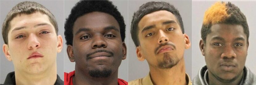 Daniel Jenkins (left) is the last of four men to plead guilty to federal charges in...