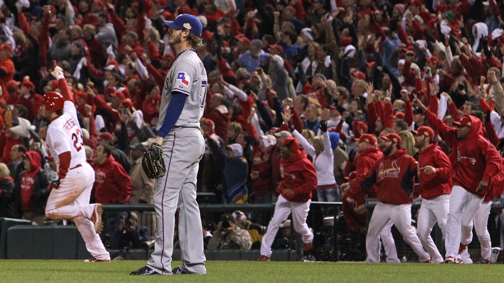 2011 WS Game 6: Freese leads Cardinals comeback 