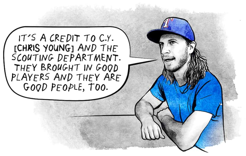 Illustration here with quote by Travis Jankowski:
“It’s a credit to CY [Chris Young] and the...