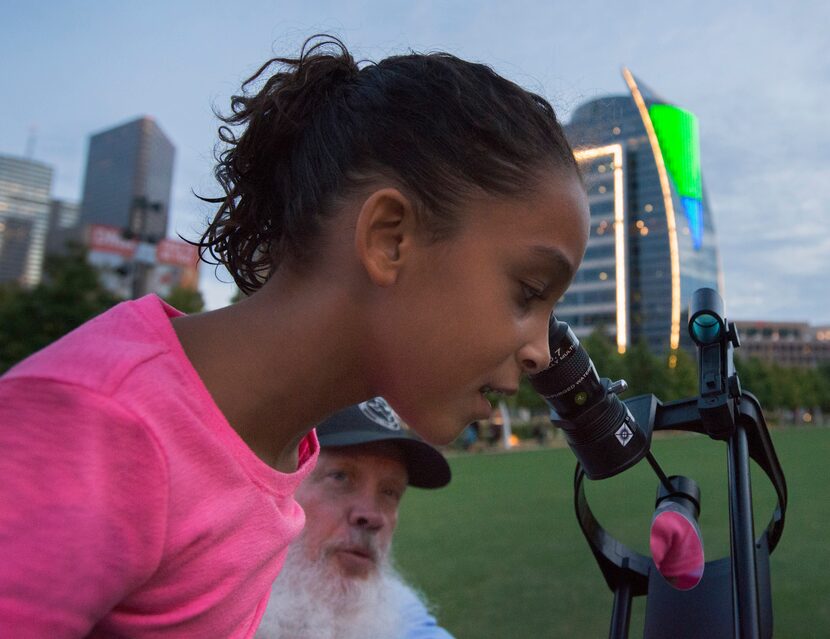 In Sept. 2015, Ariana Guinn, 7, a student at Chester Ditto Elementary School in Arlington,...