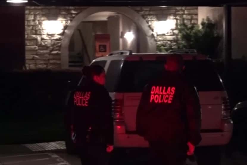 Police were sent to the Primose Park Villas apartments about 2 a.m. Monday.