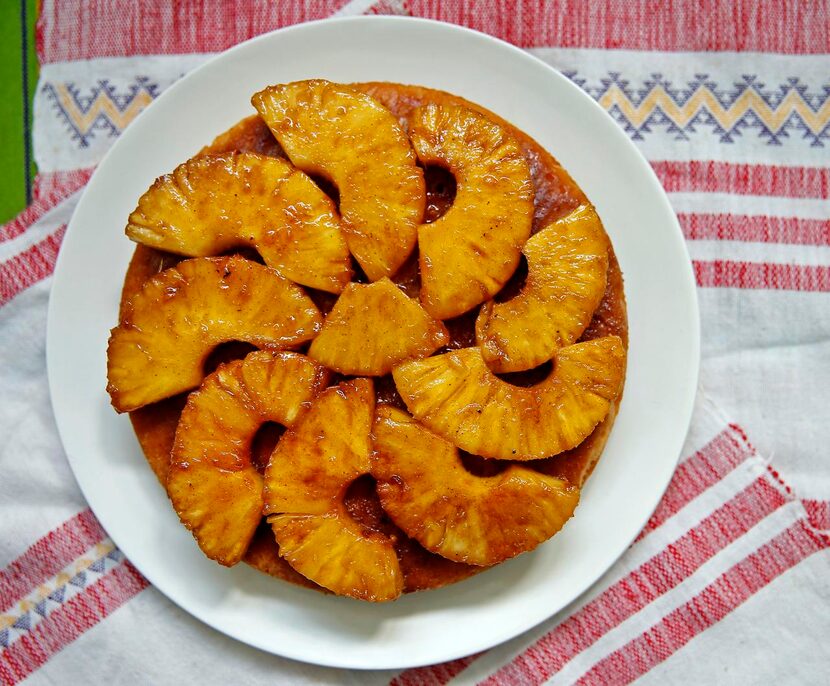 Drunken Coconut  and Pineapple Cake calls for about 5 tablespoons of your favorite mezcal....