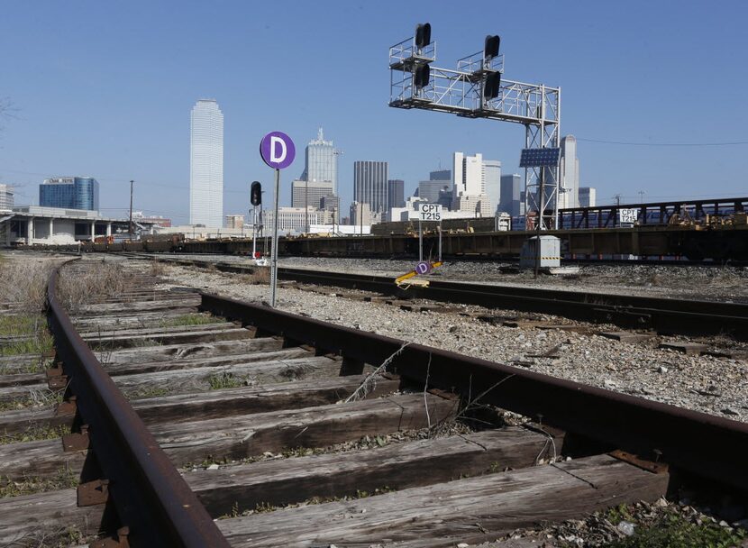 The approximate location of the proposed Texas Central Station for the Dallas to Houston...