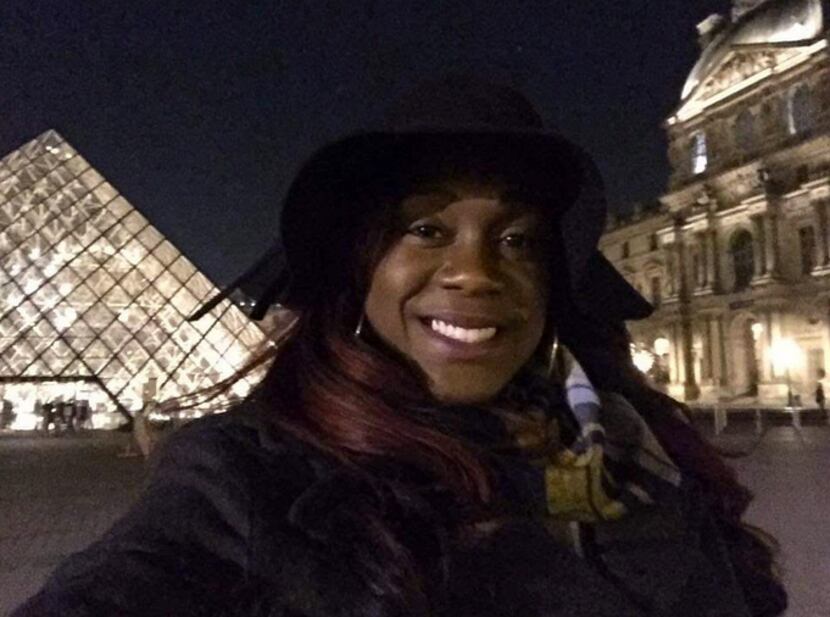 Jennifer Hickmon of Dallas, in a photo taken during a visit to Paris in January 2018....